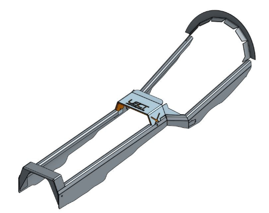 B-Body 66 to 70 Transmission Tunnel Perimeter Frame