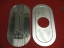 1968 Shelby GT 350 289 302 351 Cobra Valve Cover & Oval Air Cleaner Set