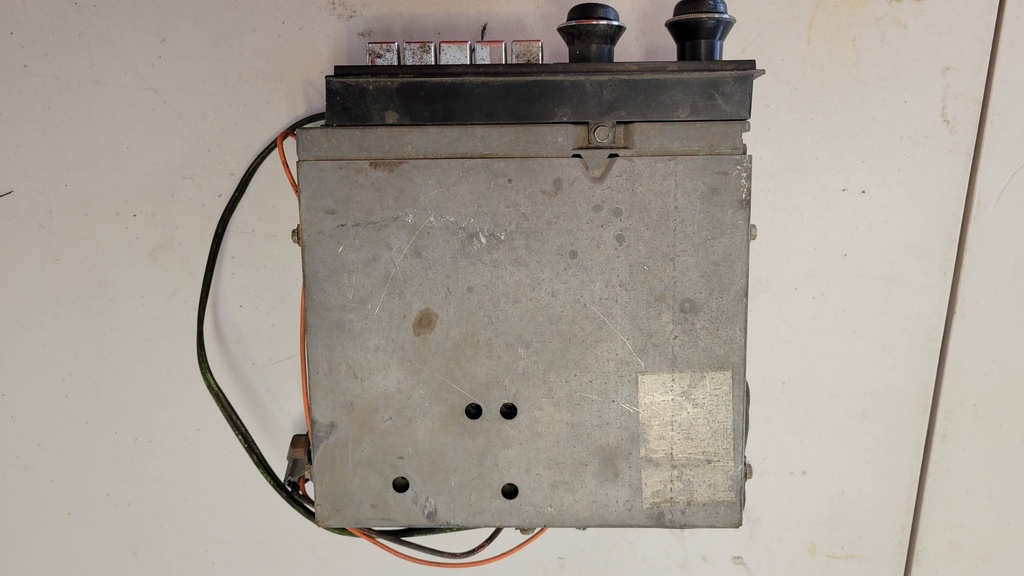 1970 Challenger Chysler Solid State AM Radio (OEM Used)