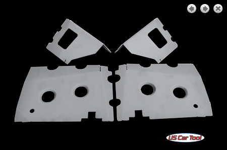 [USCT1M1506] Mopar 1962-1965 B-Body Torque Boxes