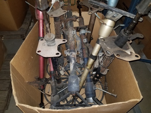 [JD Aisle 1/Row 1/Bin1] Asst Steering Wheel Columns - Aisle 1/Row 1/Bin1